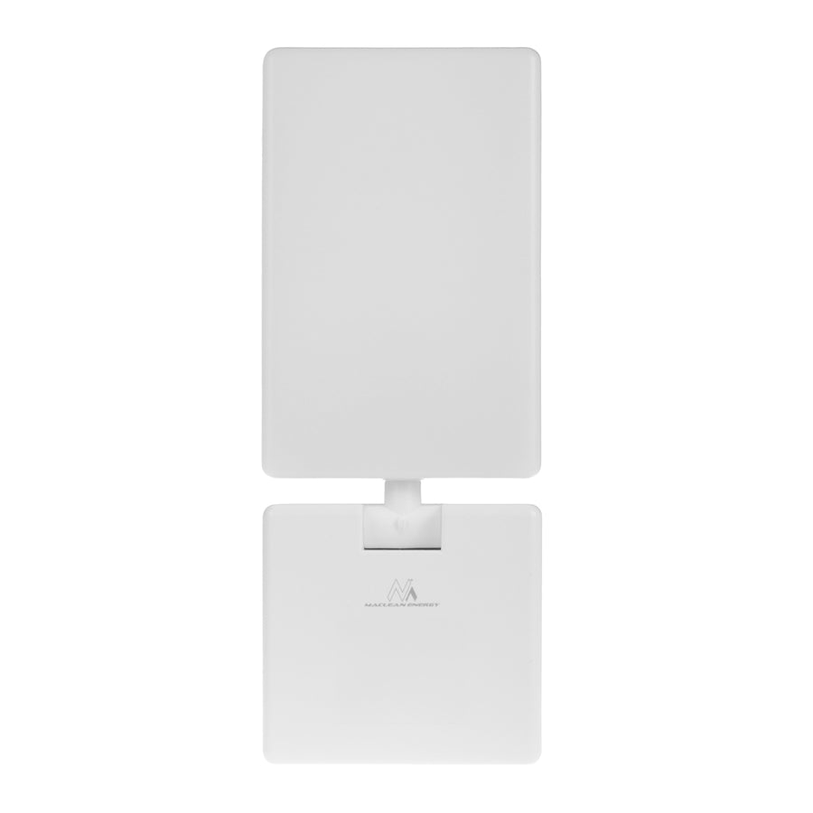 Luminária de parede LED Maclean MCE514 W, iluminação de parede exterior, 10 W, 700 lm, branco neutro 4000 K, à prova de água IP65