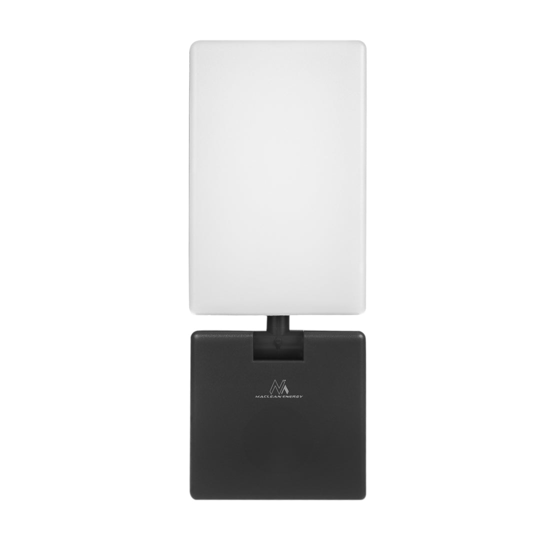 Luminária de parede LED Maclean MCE514 B, iluminação de parede exterior, 10 W, 700 lm, branco neutro 4000 K, à prova de água IP65