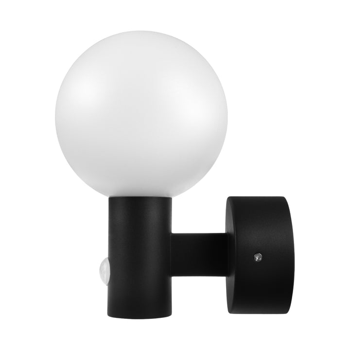 Luminária LED Maclean MCE515 B com Detector de Movimento PIR, 15 W, IP65, 1600 lm, 4000 K (Preto)