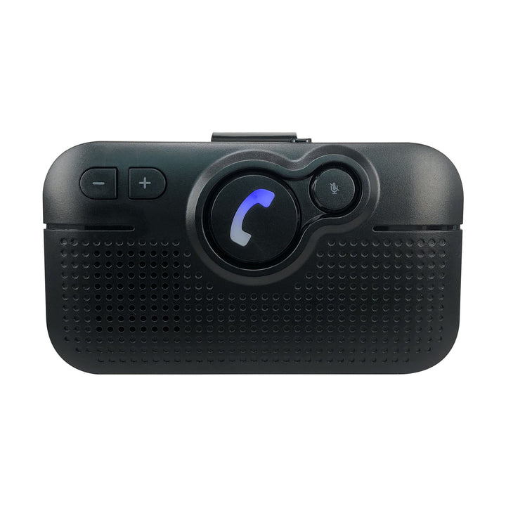 Kit mãos-livres para automóvel Audiocore AC475 | Compatível com Siri e Google Assistant | Bluetooth 5.0 | Ligação automática, orientação por voz, A2DP, reconexão automática, potência de altifalante de 2 W