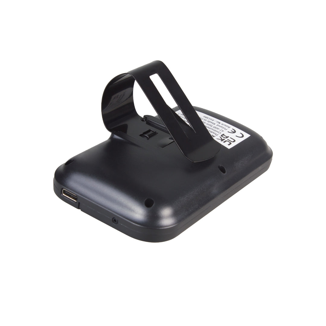 Kit mãos-livres para automóvel Audiocore AC475 | Compatível com Siri e Google Assistant | Bluetooth 5.0 | Ligação automática, orientação por voz, A2DP, reconexão automática, potência de altifalante de 2 W