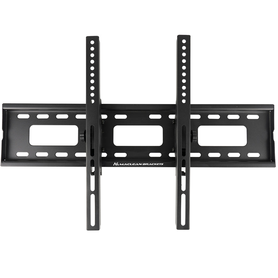 Suporte de parede para TV Maclean MC-421, suporte de parede para TV com ecrãs de 32 a 90 polegadas, VESA máx. 600x400, carga máxima de 80 kg, regulação da inclinação de +15° a -15°