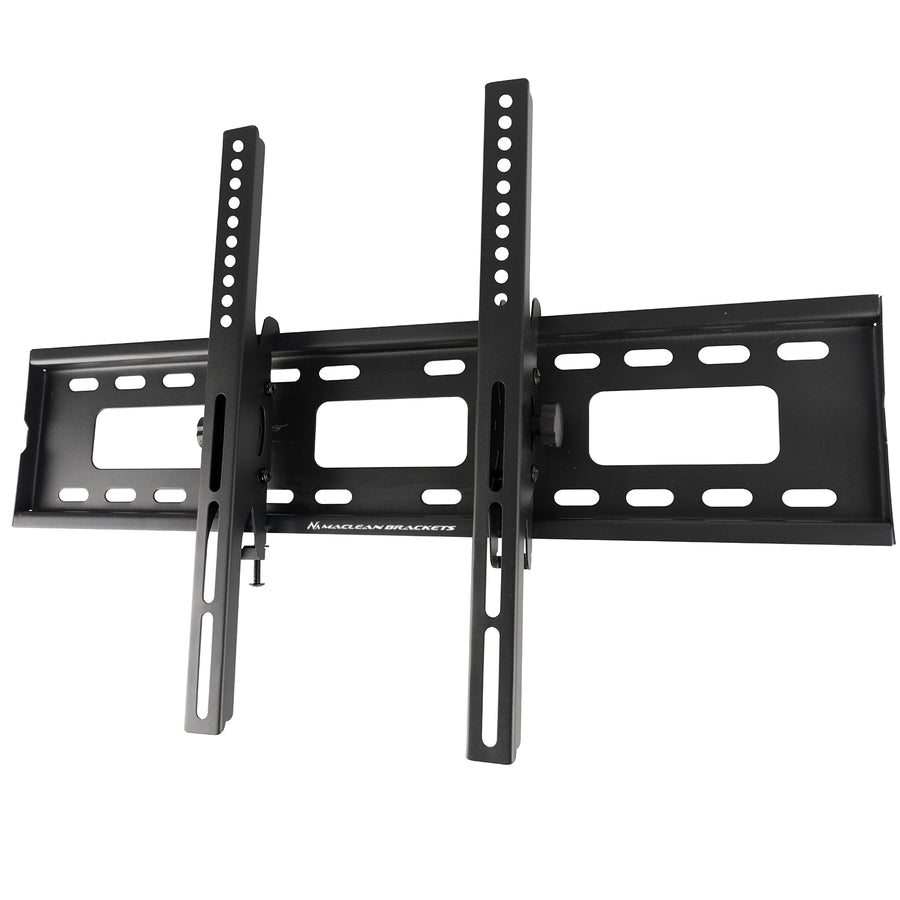 Suporte de parede para TV Maclean MC-421, suporte de parede para TV com ecrãs de 32 a 90 polegadas, VESA máx. 600x400, carga máxima de 80 kg, regulação da inclinação de +15° a -15°