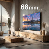 Suporte de parede para TV Maclean MC-421, suporte de parede para TV com ecrãs de 32 a 90 polegadas, VESA máx. 600x400, carga máxima de 80 kg, regulação da inclinação de +15° a -15°