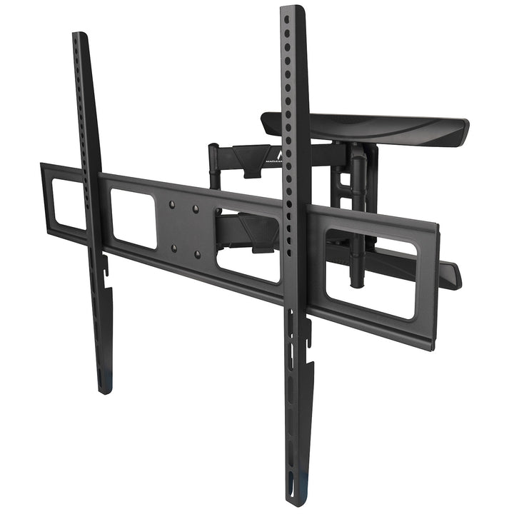 Suporte de parede para TV Maclean MC-423, suporte de parede para TV para ecrãs de 43 a 100 polegadas, VESA máx. 800x600, carga máxima de 80 kg, regulação horizontal e vertical do ângulo, perfil de 50 a 500 mm