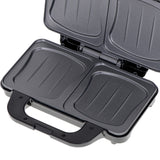 Tostadora de sándwiches Camry, para 2 sándwiches, potencia máxima 1300 W, revestimiento antiadherente, CR 3054