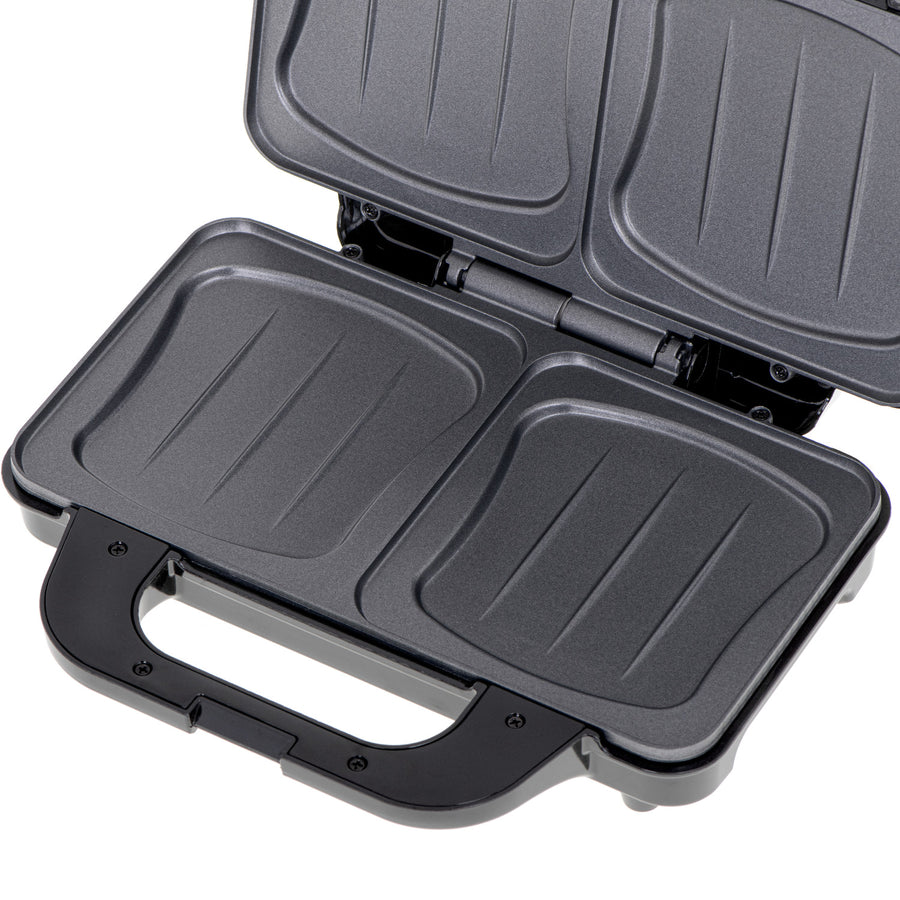 Tostadora de sándwiches Camry, para 2 sándwiches, potencia máxima 1300 W, revestimiento antiadherente, CR 3054