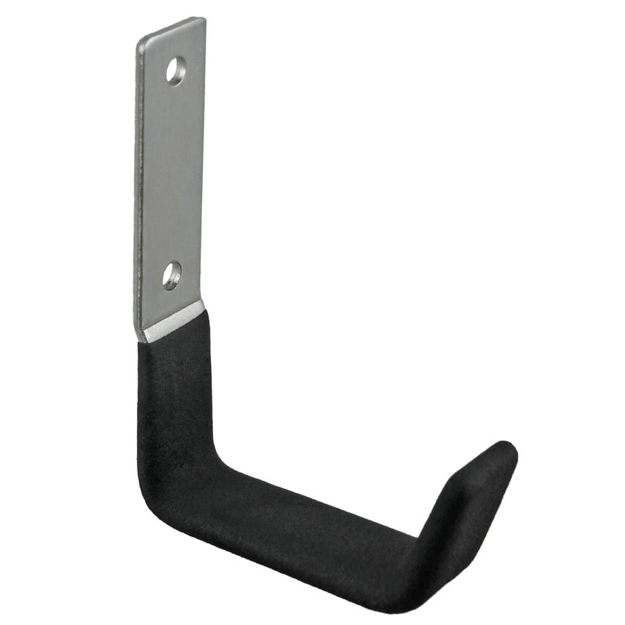 Gancho de parede Maclean MC-435 para pneus, rodas, escadas, bicicletas, material em aço, carga máxima de 15 kg