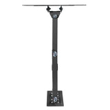 Suporte para TV Maclean MC-700N, universal, compatível com a norma VESA 200x200 máx., 23-43", 30 kg, preto