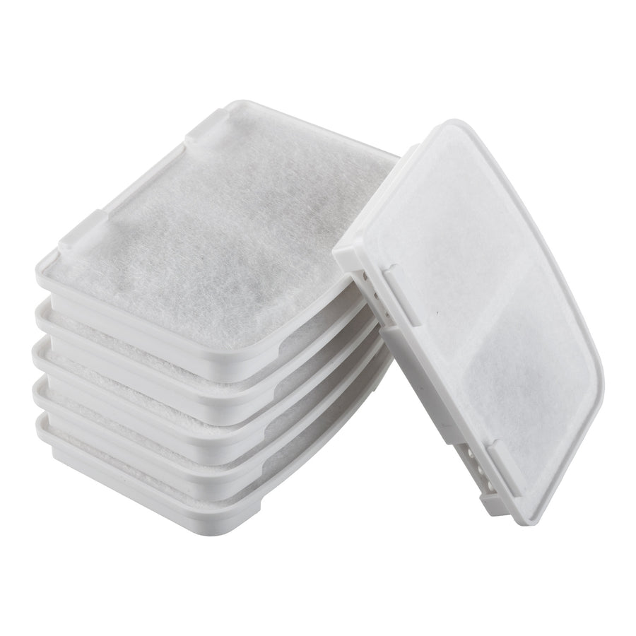 Conjunto de 6 filtros para o bebedouro automático para animais de estimação GreenBlue, GB394