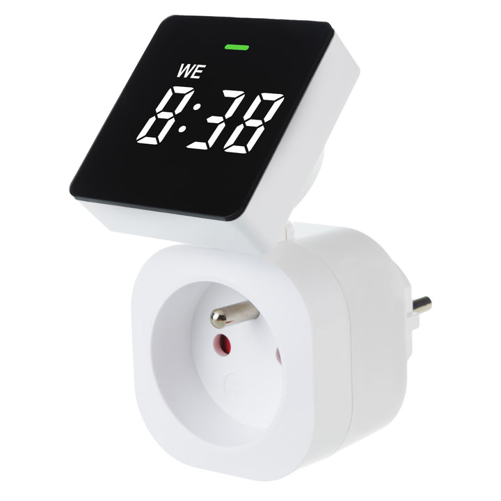 GreenBlue GB610 E Interruptor de Tempo Digital - Temporizador - Programador, Carga Máxima 16A, IP20