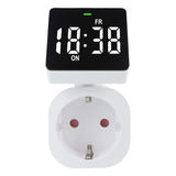 GreenBlue GB610 F Interruptor de Tempo Digital - Temporizador - Programador, Carga Máxima 16A, IP20
