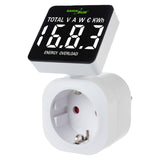 Medidor de Consumo de Energia GreenBlue GB620 F, Wattímetro, 16A, Carga Máxima 3680W, Submemória