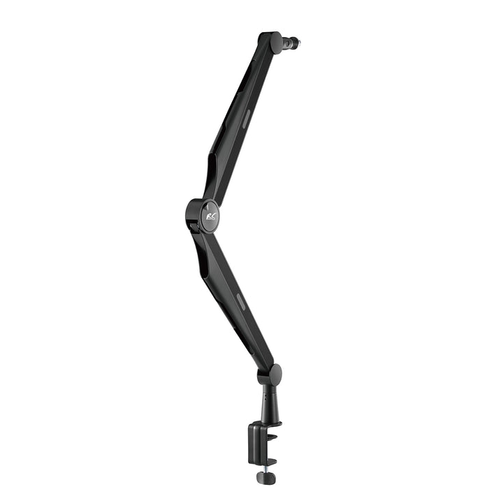 NanoRS RS422 Soporte de Micrófono con Rosca de 3/8" y 5/8" para Mesa, Carga Máxima de 1 kg | Altura Regulable hasta 84,7 cm | Giratorio 360° | Con Gestión de Cables | Ideal para Estudio y Streaming