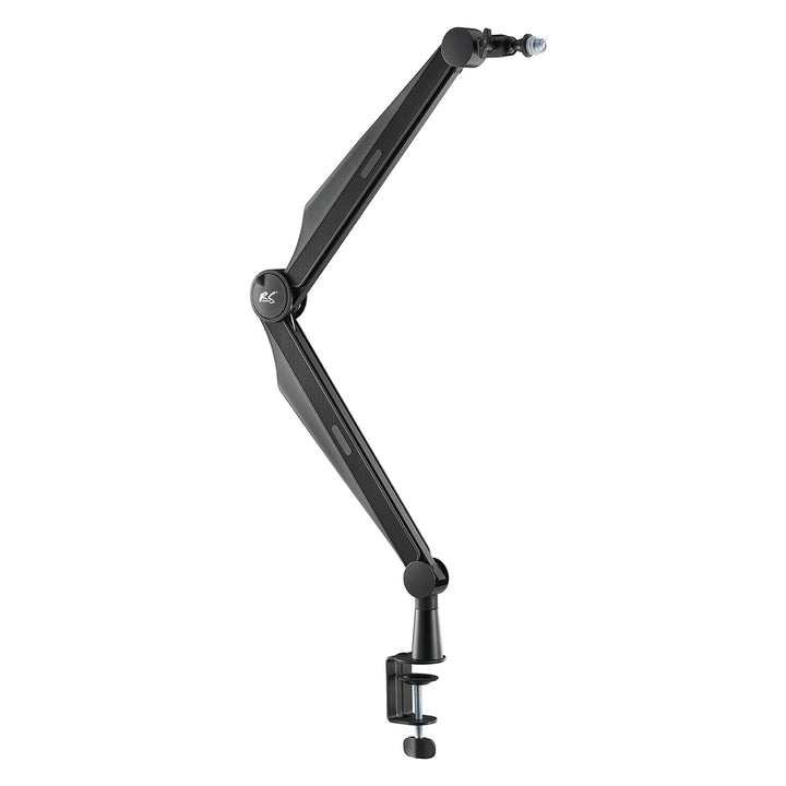 NanoRS RS422 Soporte de Micrófono con Rosca de 3/8" y 5/8" para Mesa, Carga Máxima de 1 kg | Altura Regulable hasta 84,7 cm | Giratorio 360° | Con Gestión de Cables | Ideal para Estudio y Streaming