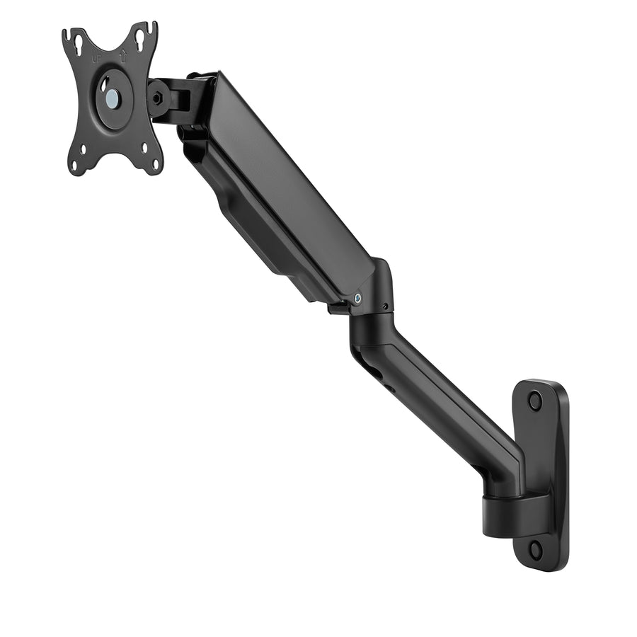 Maclean MC-332 Soporte de Pared Universal para Monitor de Doble Brazo | Pantallas Planas y Curvas de 17-32" | VESA 75x75 y 100x100 | Giratorio, Inclinable | Carga máx. 9 kg