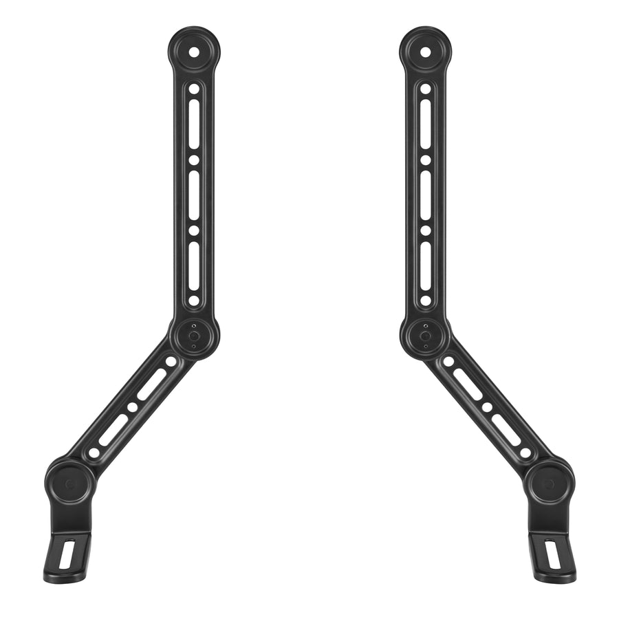 Maclean MC-334 Soporte universal VESA para barra de sonido, Ajustable a Pantallas hasta 49", Carga máx. 15 kg