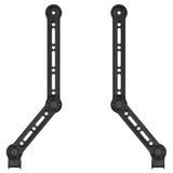 Maclean MC-334 Soporte universal VESA para barra de sonido, Ajustable a Pantallas hasta 49", Carga máx. 15 kg