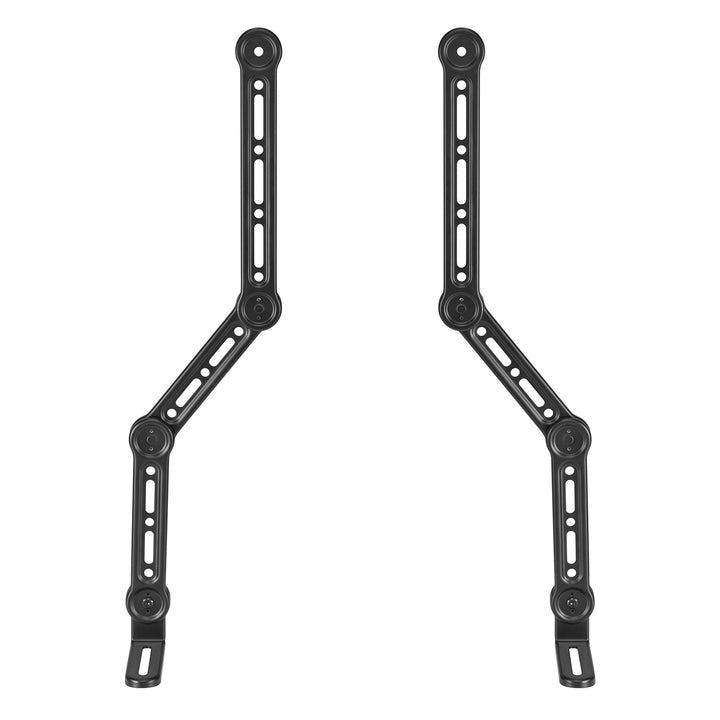Suporte VESA universal Maclean MC-335 para barra de som, ajustável para ecrãs até 90", carga máxima de 15 kg