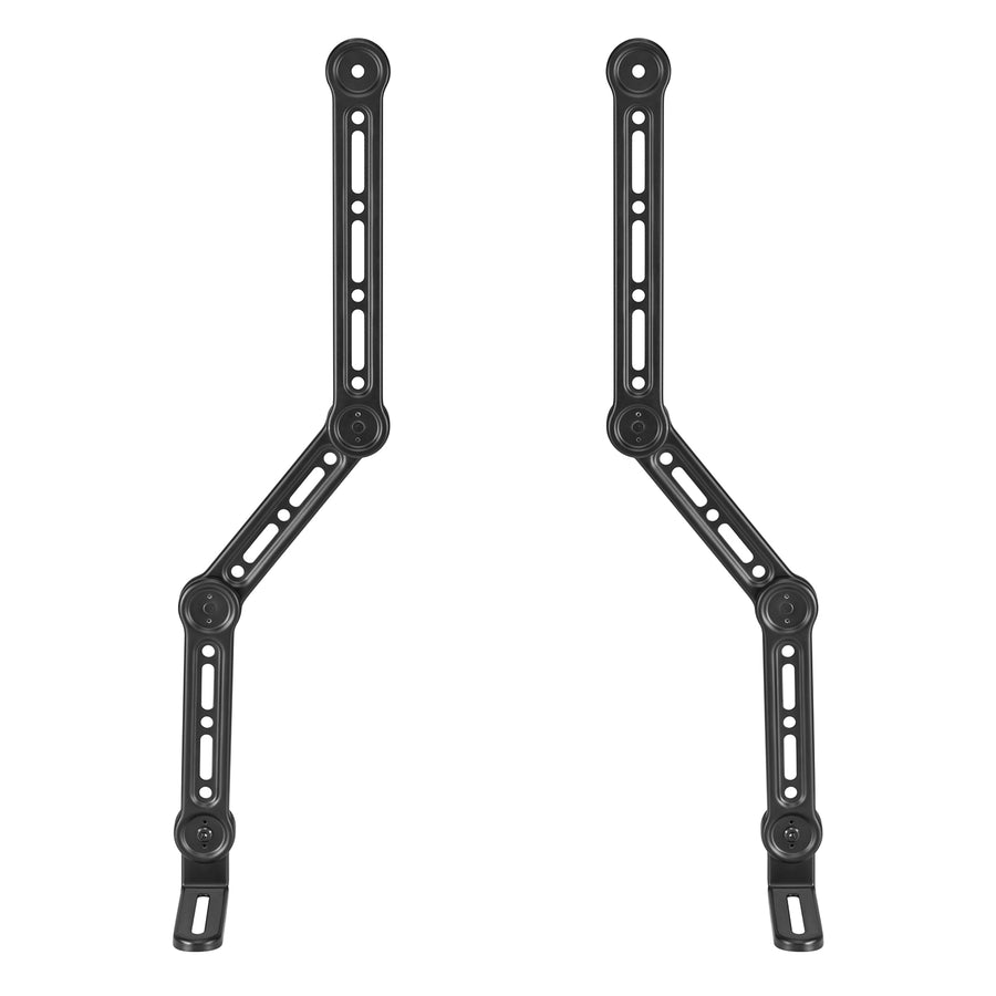 Maclean MC-335 Soporte Universal VESA para Barra de Sonido, Ajustable a Pantallas hasta 90", Carga máx.15 kg