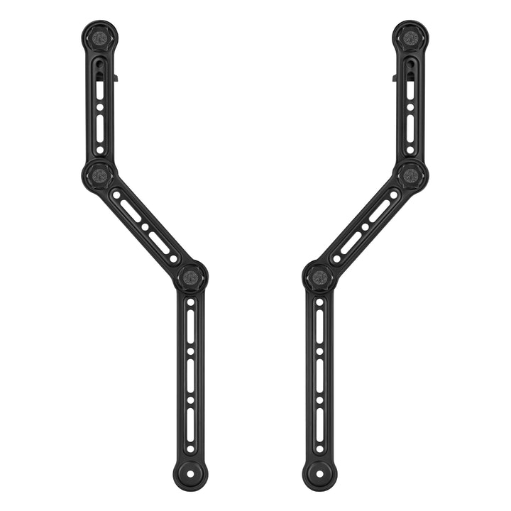 Suporte VESA universal Maclean MC-335 para barra de som, ajustável para ecrãs até 90", carga máxima de 15 kg