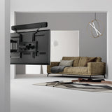 Maclean MC-335 Soporte Universal VESA para Barra de Sonido, Ajustable a Pantallas hasta 90", Carga máx.15 kg