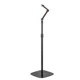 Suporte para microfone Maclean MC-337, suporte metálico com altura ajustável de 626 a 1694 mm, carga máxima de 1 kg