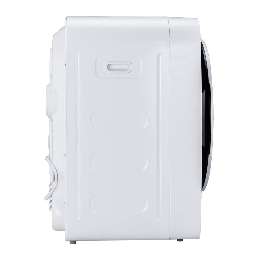 Secador elétrico de carregamento frontal Green Blue GB410, capacidade de 3 kg, 830 W, classe C, 5 programas, dimensões compactas 49,5 x 46 x 59,5 cm para espaços pequenos