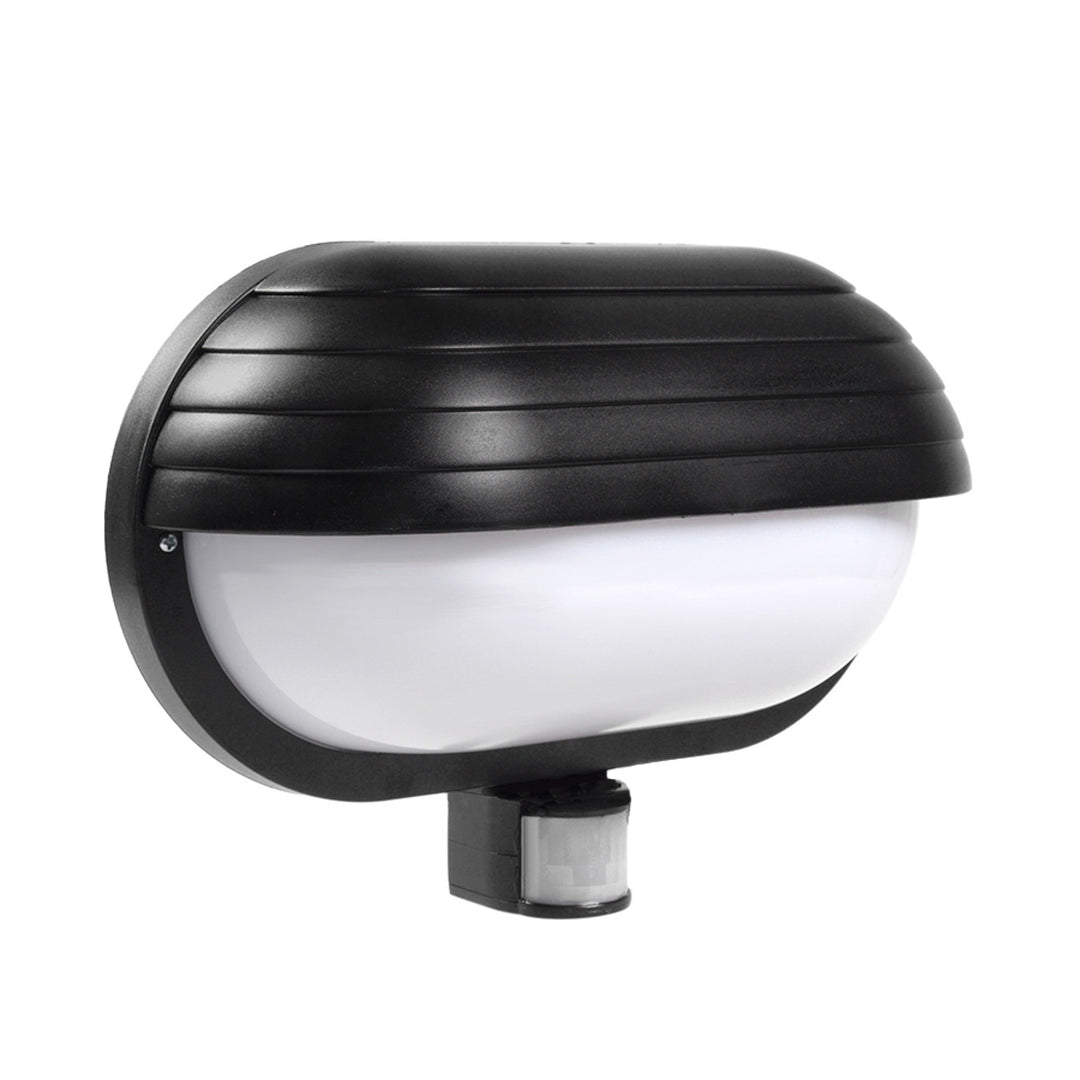 Luminária de parede Maclean, com sensor PIR, máx. 60W, 180°, MCE33B + LED 11W