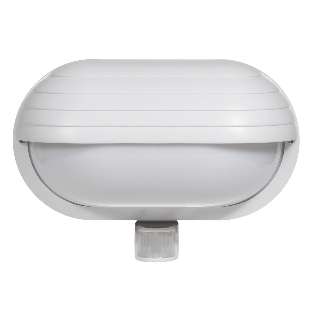 Luminária de parede Maclean, com sensor PIR, máx. 60W, 180°, MCE33 W + LED 11W