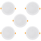 5x Panel de techo Maclean LED, montaje empotrado SLIM, 18W, Blanco neutro 4000K, 170*26mm, 1900 lm, MCE372 R