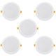 5x Panel de techo Maclean LED, montaje empotrado SLIM, 18W, Blanco neutro 4000K, 170*26mm, 1900 lm, MCE372 R
