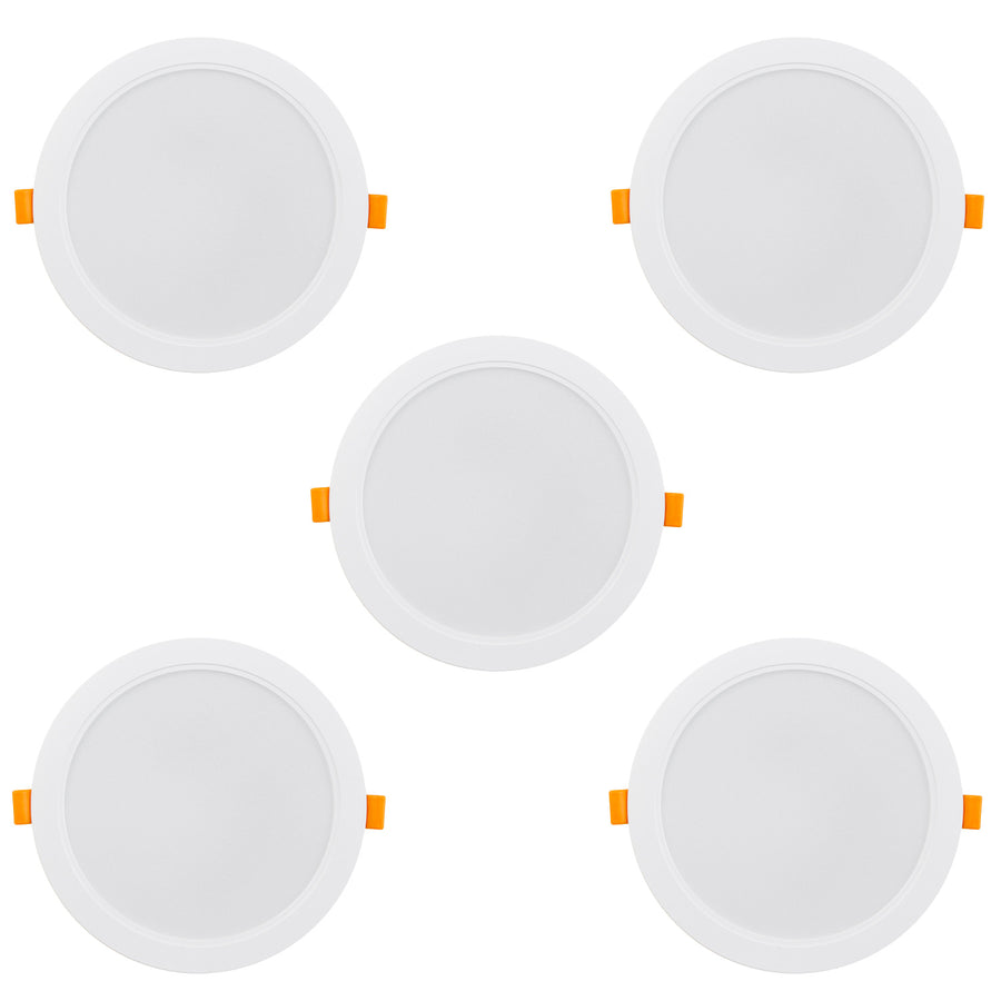 5x Panel de techo Maclean LED, montaje empotrado SLIM, 18W, Blanco neutro 4000K, 170*26mm, 1900 lm, MCE372 R