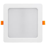 Panel LED de techo Maclean, montaje empotrado SLIM, 18 W, blanco neutro 4000 K, 170*170*26 mm, 1800 lm, MCE374 S + adaptador de montaje en superficie MCE379 S