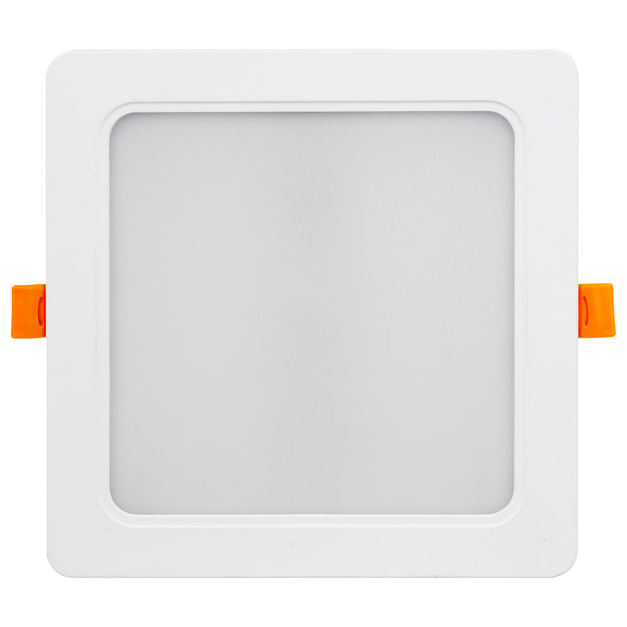 Panel LED de techo Maclean, montaje empotrado SLIM, 18 W, blanco neutro 4000 K, 170*170*26 mm, 1800 lm, MCE374 S + adaptador de montaje en superficie MCE379 S