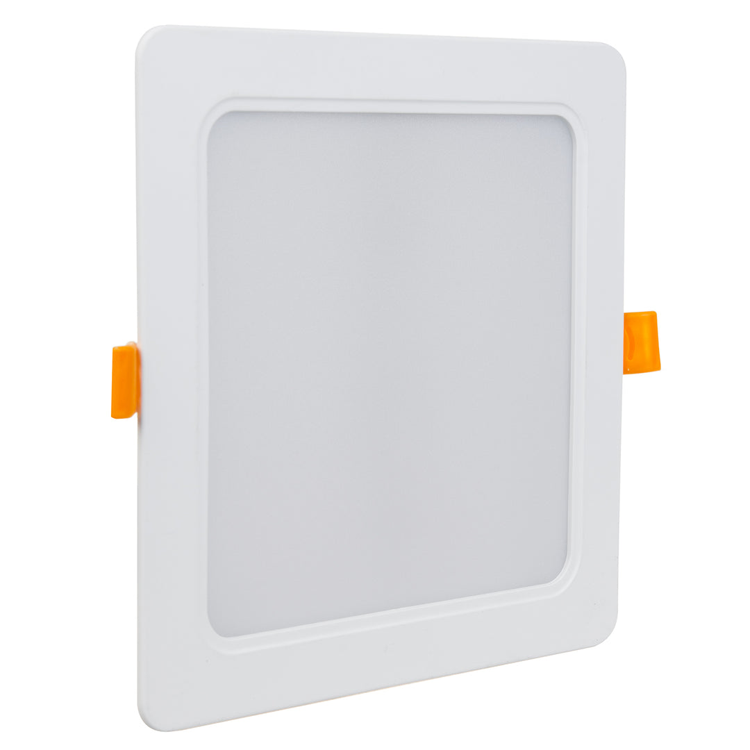 Painel de teto LED Maclean, montagem embutida SLIM, 18 W, branco neutro 4000 K, 170*170*26 mm, 1800 lm, MCE374 S + adaptador de montagem em superfície MCE379 S