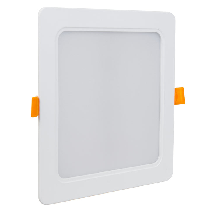 Painel de teto LED Maclean, montagem embutida SLIM, 18 W, branco neutro 4000 K, 170*170*26 mm, 1800 lm, MCE374 S + adaptador de montagem em superfície MCE379 S