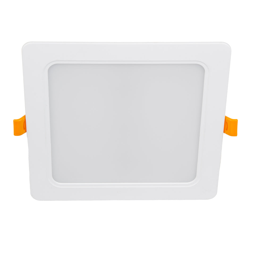 Painel de teto LED Maclean, montagem embutida SLIM, 18 W, branco neutro 4000 K, 170*170*26 mm, 1800 lm, MCE374 S + adaptador de montagem em superfície MCE379 S