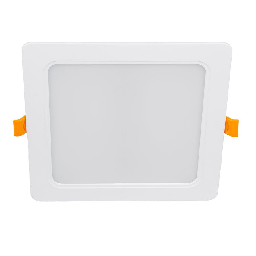 Panel LED de techo Maclean, montaje empotrado SLIM, 18 W, blanco neutro 4000 K, 170*170*26 mm, 1800 lm, MCE374 S + adaptador de montaje en superficie MCE379 S
