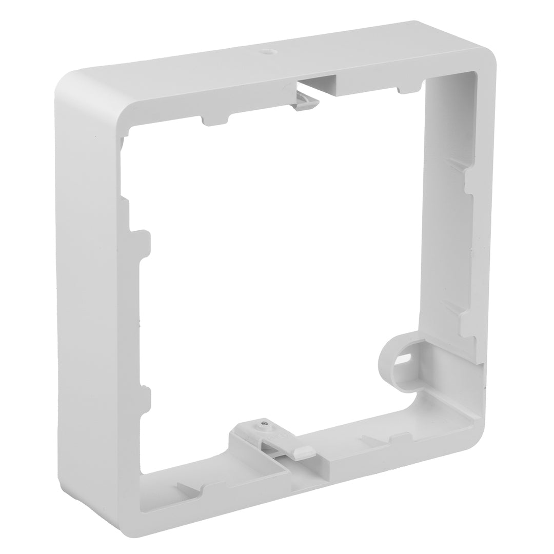Painel de teto LED Maclean, montagem embutida SLIM, 18 W, branco neutro 4000 K, 170*170*26 mm, 1800 lm, MCE374 S + adaptador de montagem em superfície MCE379 S