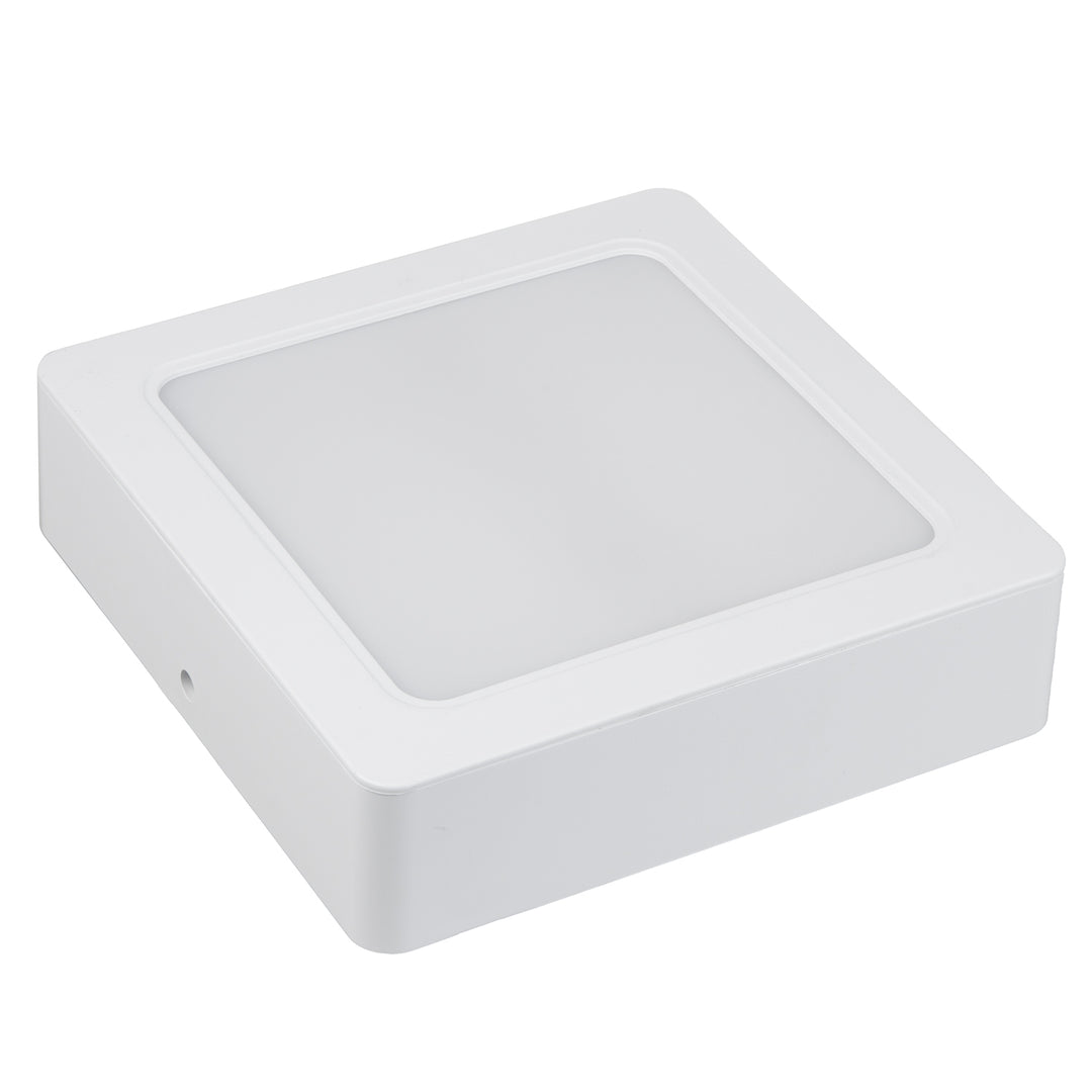 Painel de teto LED Maclean, montagem embutida SLIM, 18 W, branco neutro 4000 K, 170*170*26 mm, 1800 lm, MCE374 S + adaptador de montagem em superfície MCE379 S
