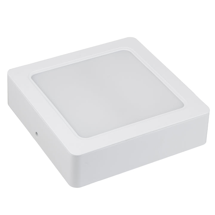 Painel de teto LED Maclean, montagem embutida SLIM, 18 W, branco neutro 4000 K, 170*170*26 mm, 1800 lm, MCE374 S + adaptador de montagem em superfície MCE379 S