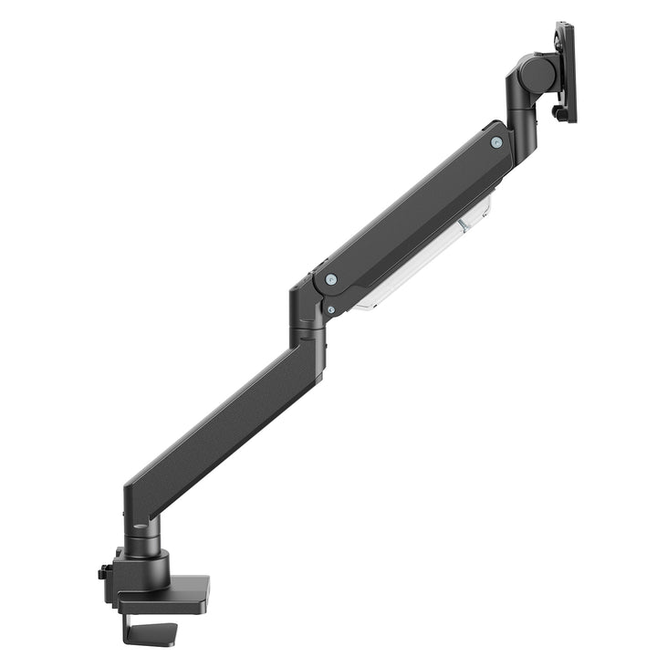 Suporte de monitor com mola a gás de braço duplo Maclean MC-968, para ecrãs de 17 a 57 polegadas, carga máxima de 27 kg