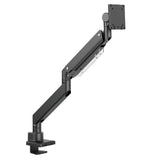Suporte de monitor com mola a gás de braço duplo Maclean MC-968, para ecrãs de 17 a 57 polegadas, carga máxima de 27 kg