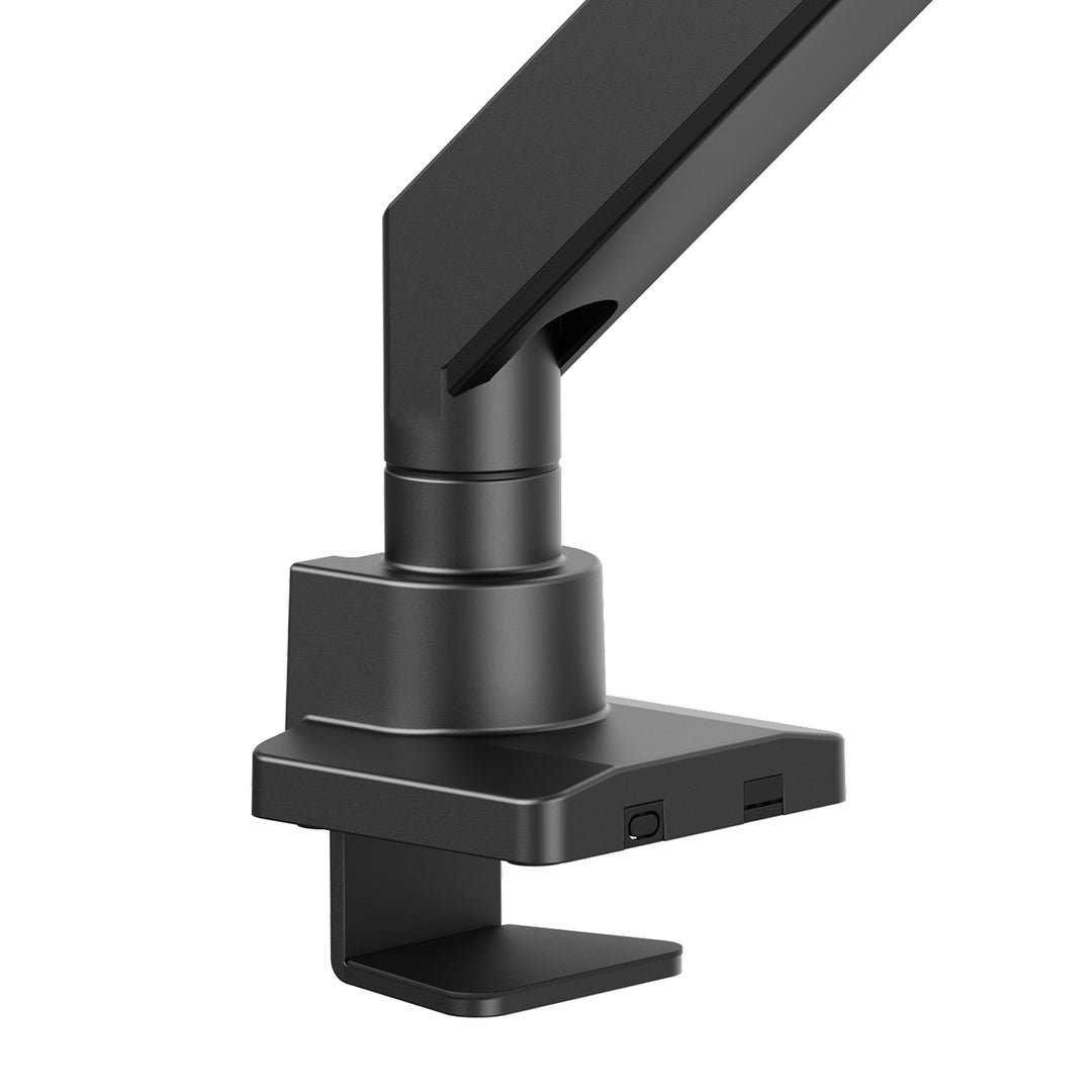 Suporte de monitor com mola a gás de braço duplo Maclean MC-968, para ecrãs de 17 a 57 polegadas, carga máxima de 27 kg