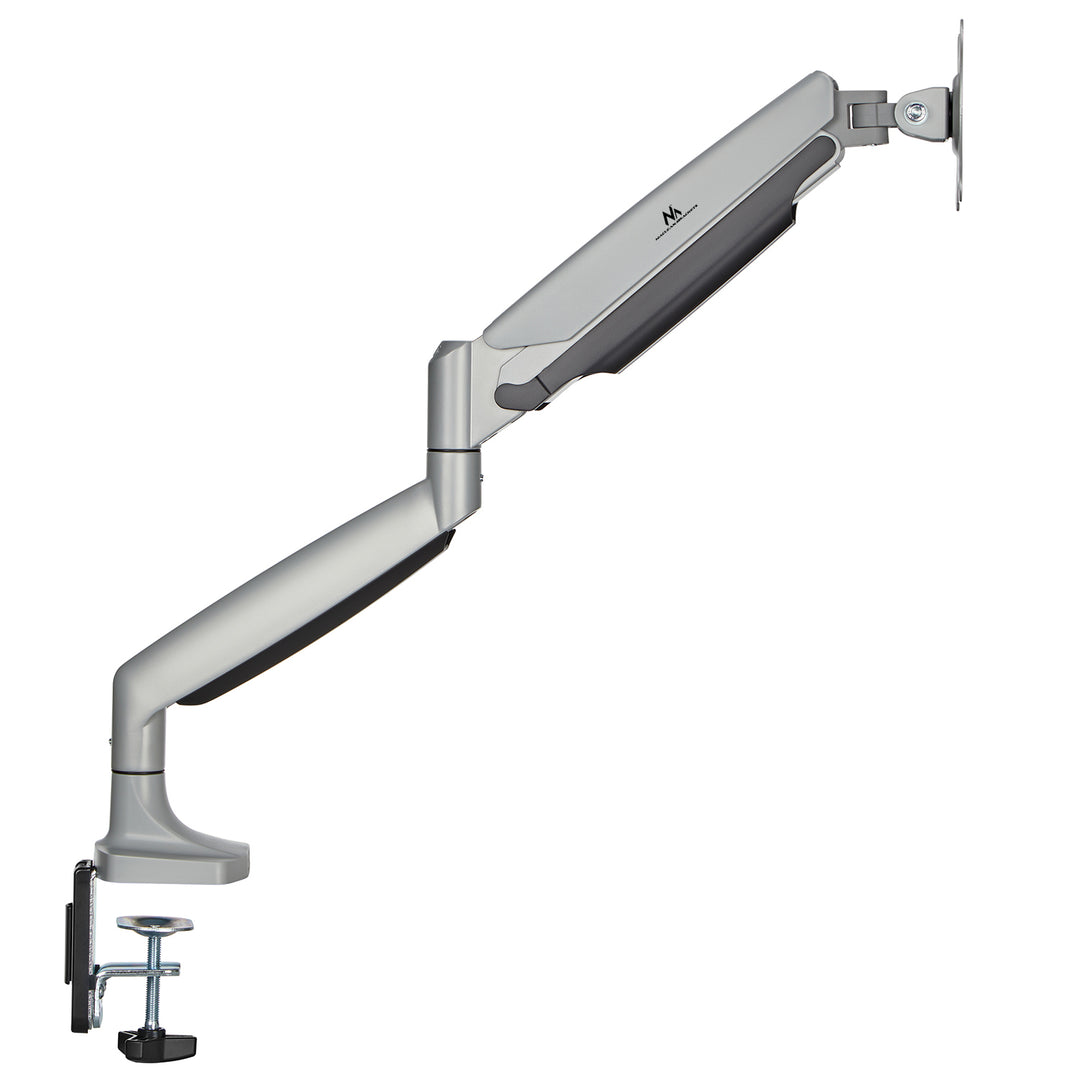 Suporte para monitor Maclean MC-969, braço duplo, suporte com mola a gás, 17"-45", carga máxima de 16 kg
