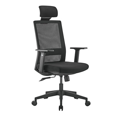 Ergo Office ER-425 Silla de oficina ergonómica Premium con respaldo alto, máx 150kg