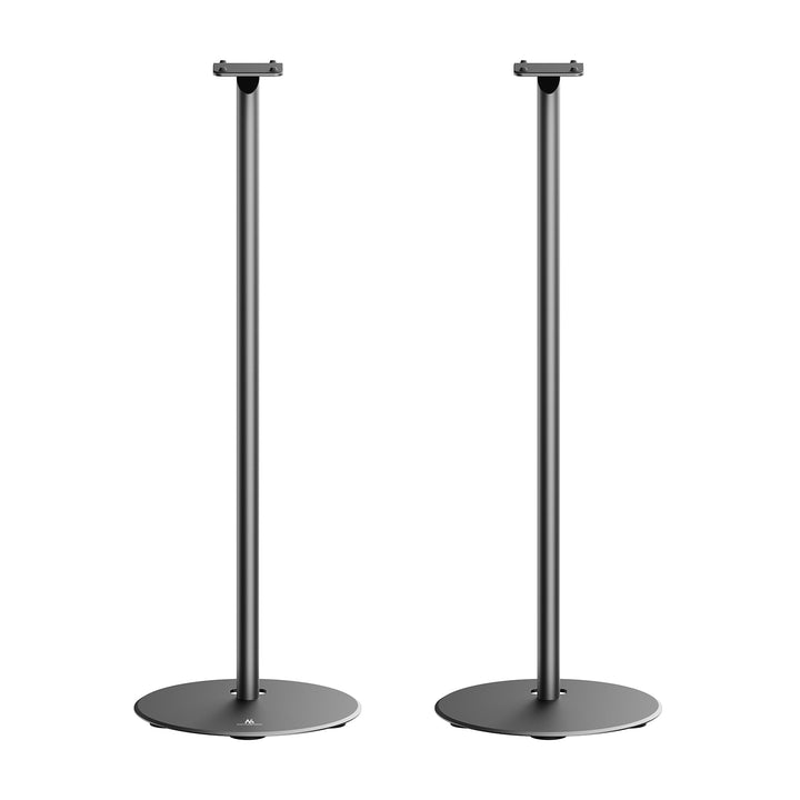 Conjunto de suporte de chão Maclean MC-995 compatível com Sonos® ERA 300 | Altura 714 mm | Design elegante com gestão de cabos integrada