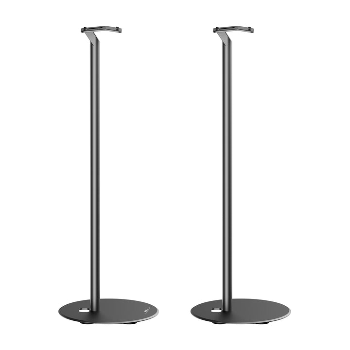Conjunto de suporte de chão Maclean MC-995 compatível com Sonos® ERA 300 | Altura 714 mm | Design elegante com gestão de cabos integrada