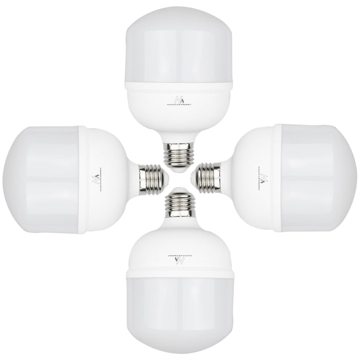 Lâmpada LED Maclean 4z, E27, 38 W, 220-240 V CA, branco neutro, 4000 K, 3990 lm, MCE303 NW